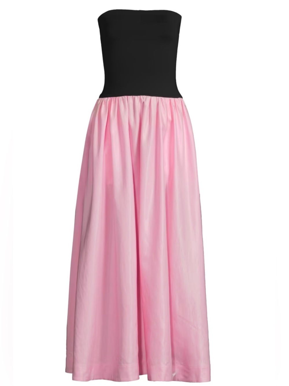 Ciao Lucia Giselle Pink Taffeta Maxi Dress - Picture 3 of 5
